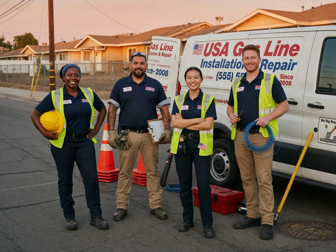 Gas Line Installation company in Mills, NM